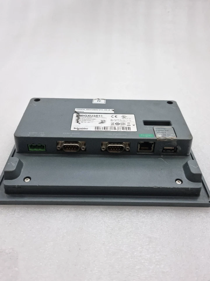 Schneider Electric HMIGXU3512 Touch Panel Screen 7" 24Vdc HMIGXU3512 For Parts
